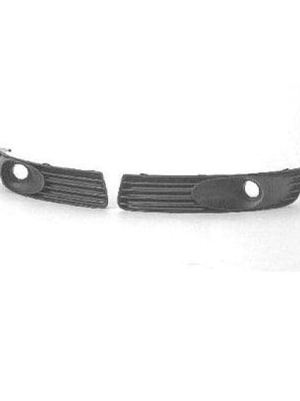 GM1038102 Front Bumper Insert Fog Light Bezel Driver Side